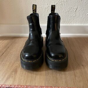 Dr. Martens Black Platform Boots